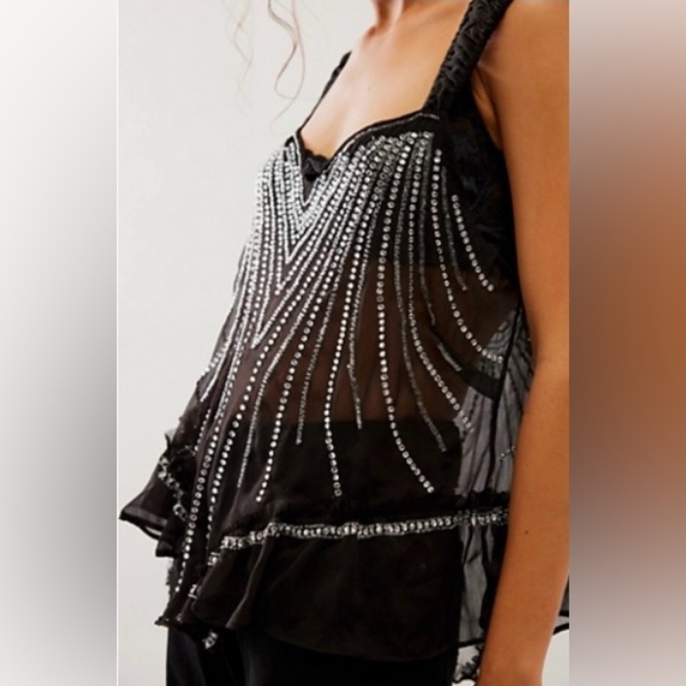 Free People NWT Callisto Top XL